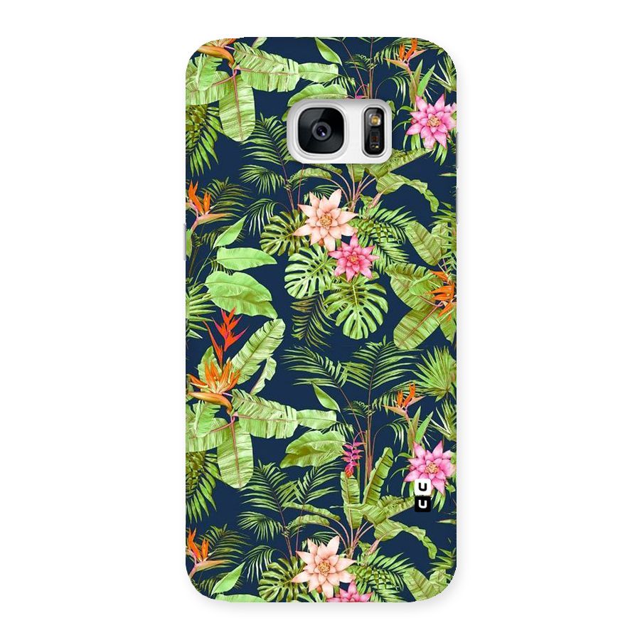 Tiny Flower Leaves Back Case for Galaxy S7 Edge