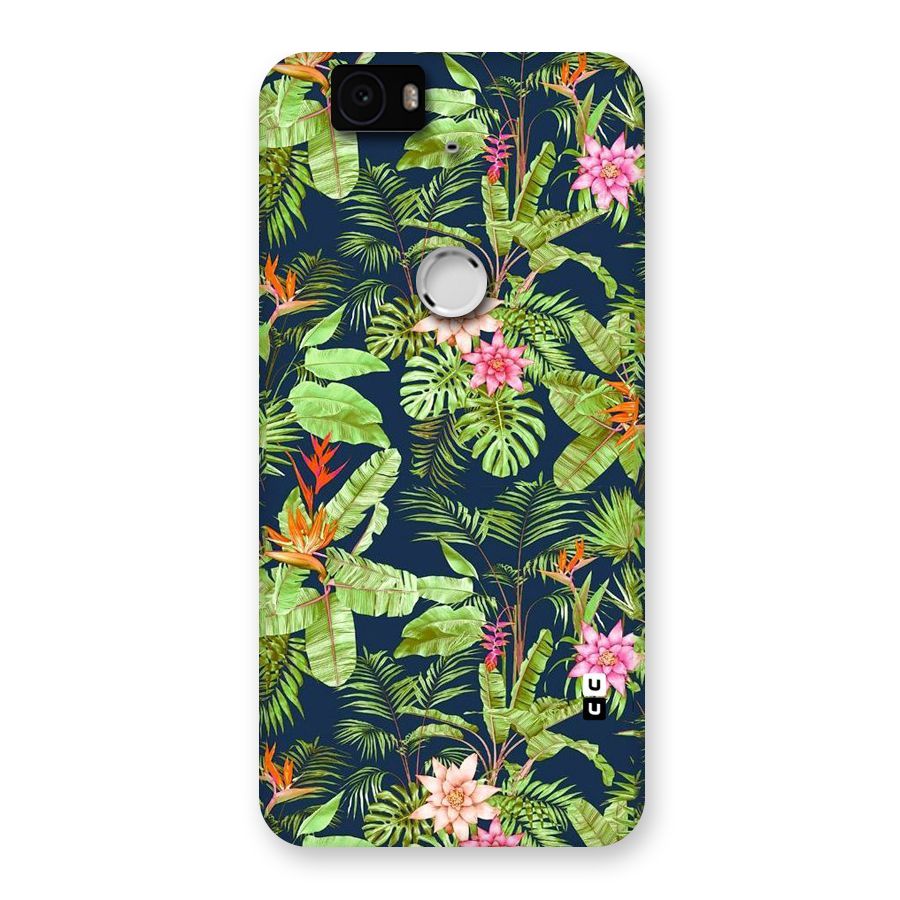 Tiny Flower Leaves Back Case for Google Nexus-6P