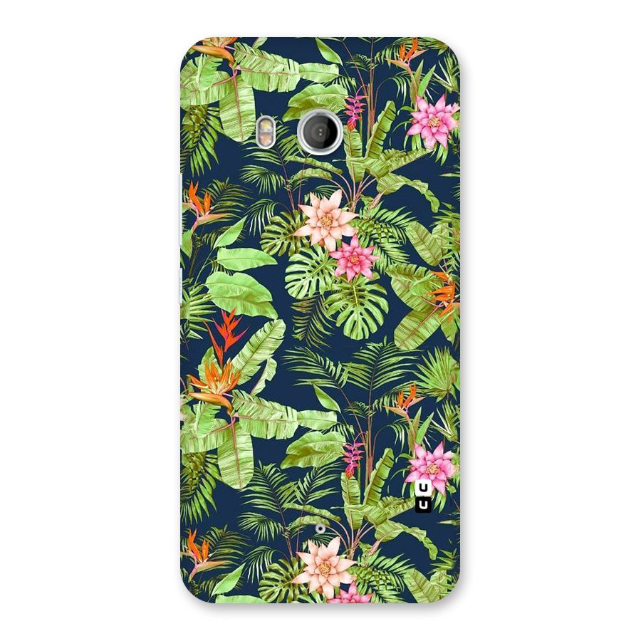 Tiny Flower Leaves Back Case for HTC U11