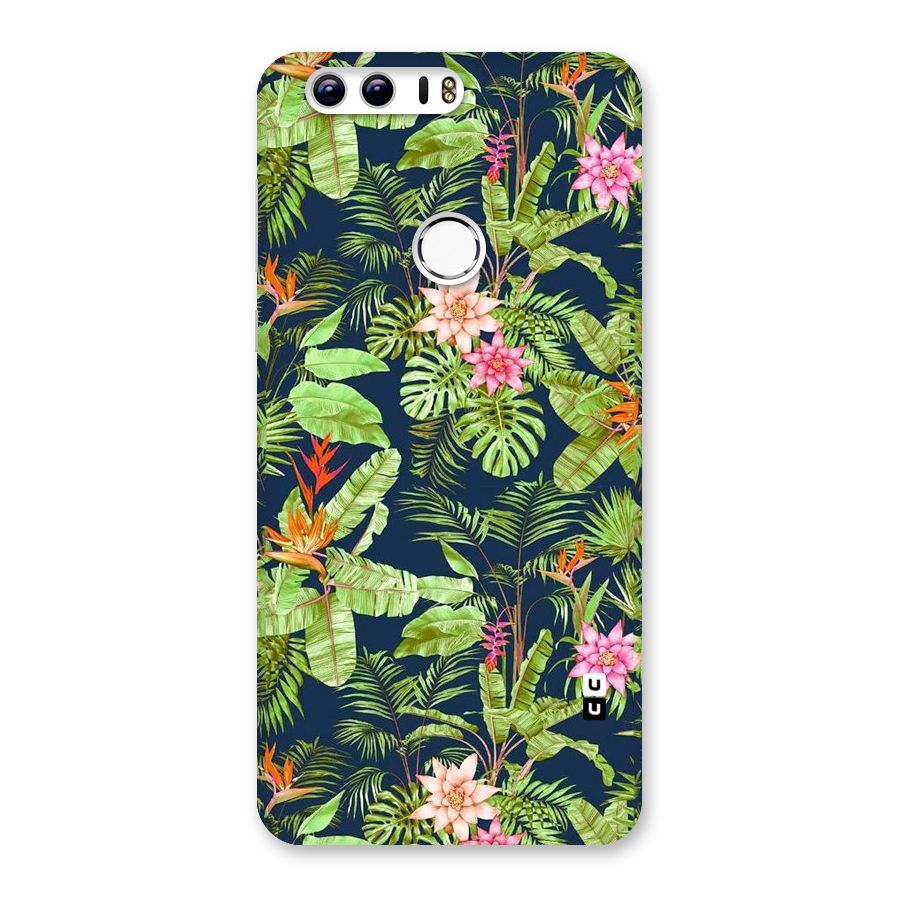 Tiny Flower Leaves Back Case for Honor 8