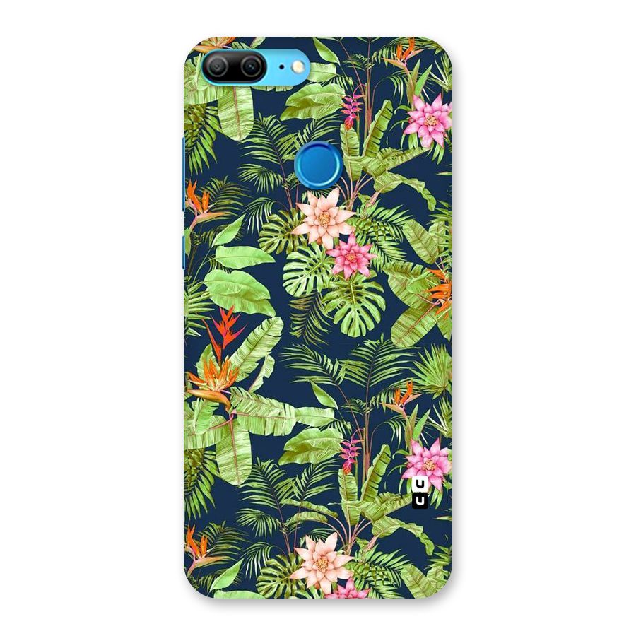 Tiny Flower Leaves Back Case for Honor 9 Lite