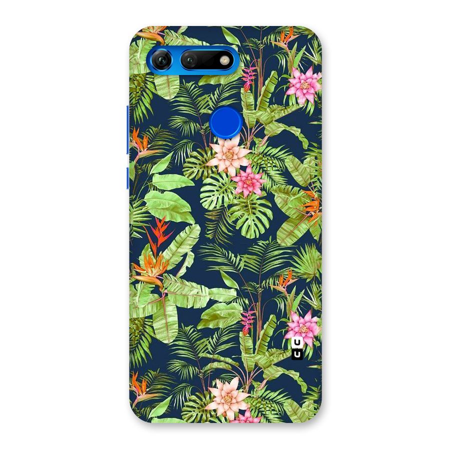 Tiny Flower Leaves Back Case for Honor View 20