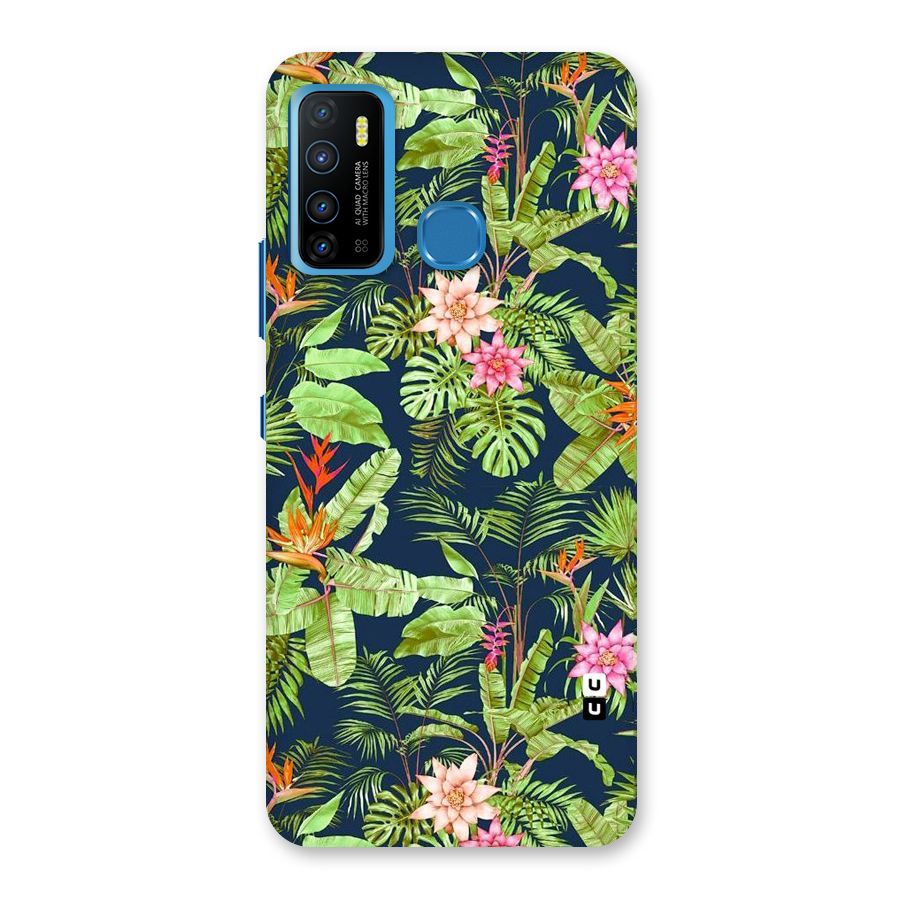 Tiny Flower Leaves Back Case for Infinix Hot 9