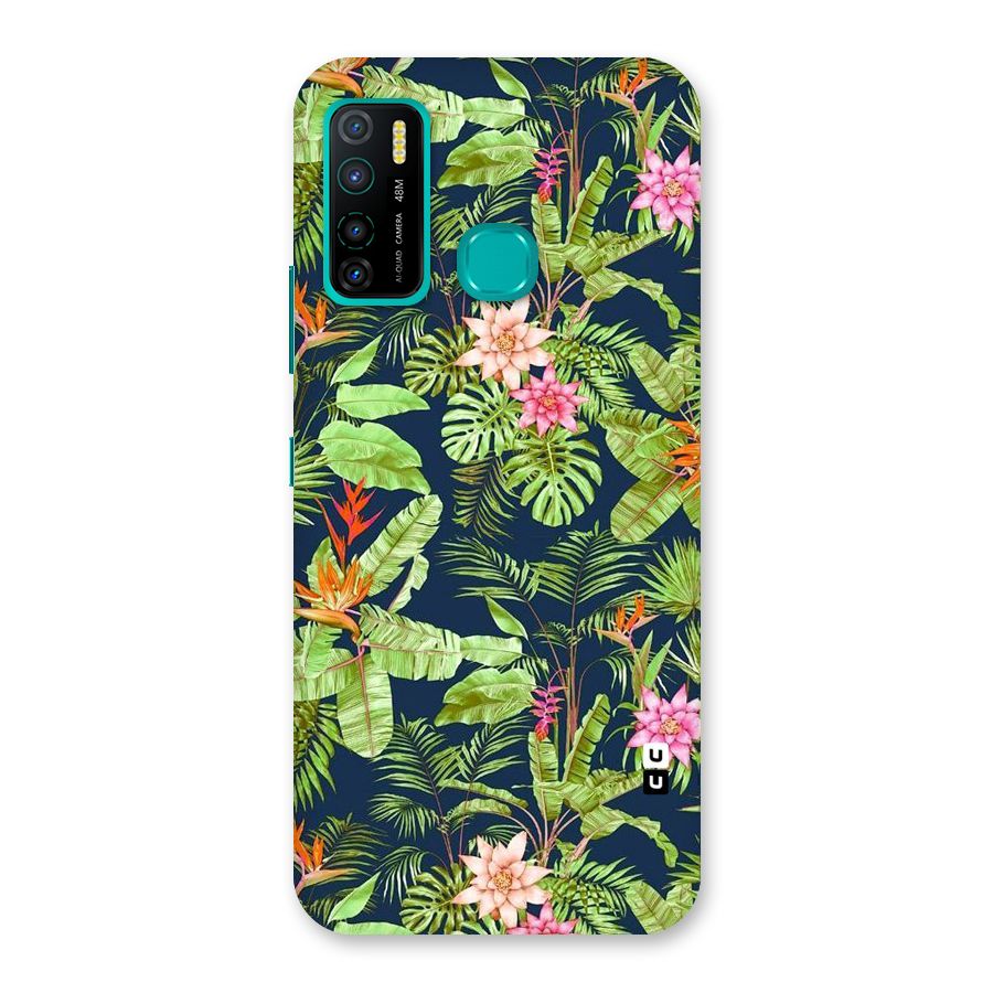 Tiny Flower Leaves Back Case for Infinix Hot 9 Pro