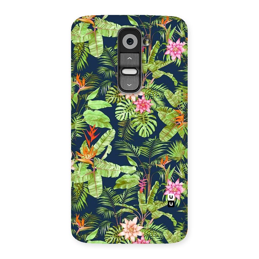 Tiny Flower Leaves Back Case for LG G2