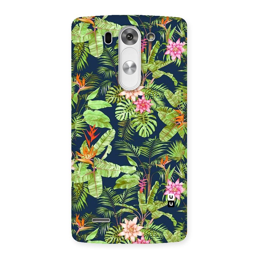 Tiny Flower Leaves Back Case for LG G3 Beat