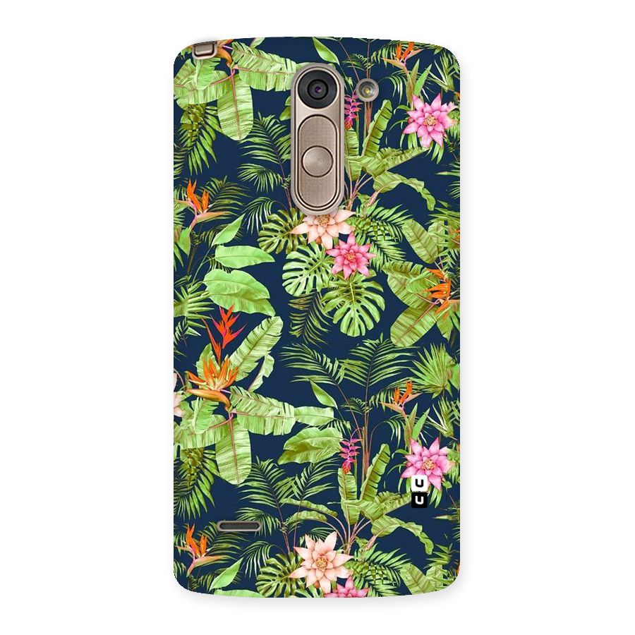 Tiny Flower Leaves Back Case for LG G3 Stylus