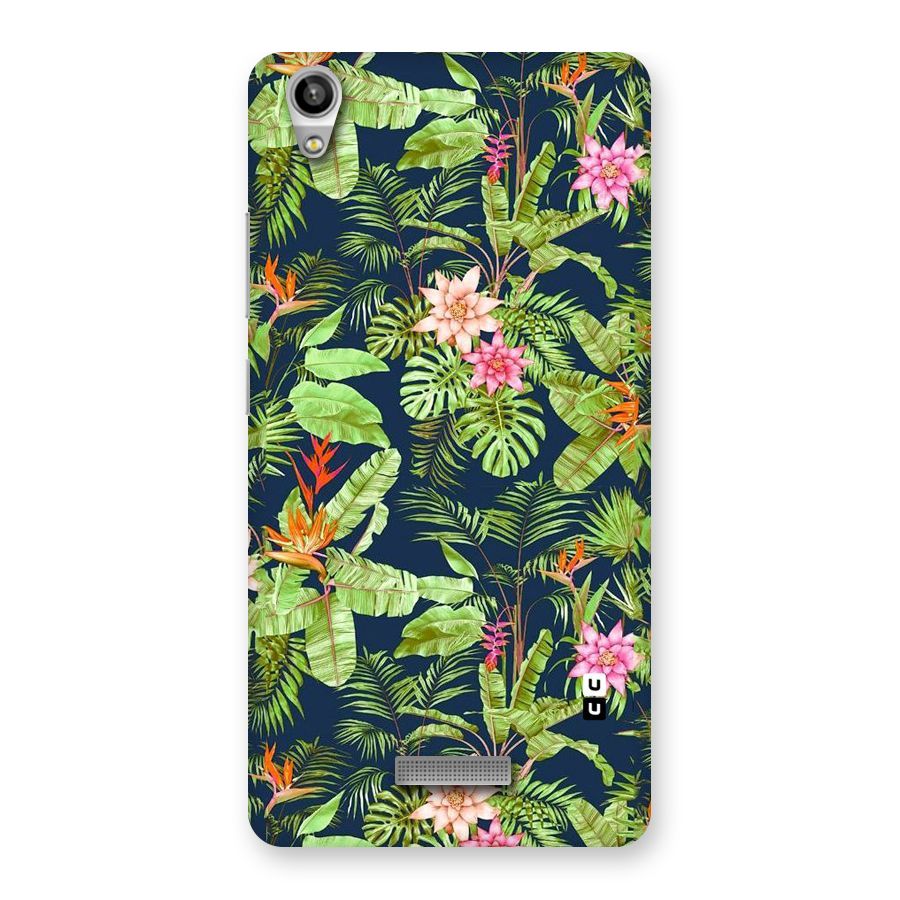 Tiny Flower Leaves Back Case for Lava-Pixel-V1