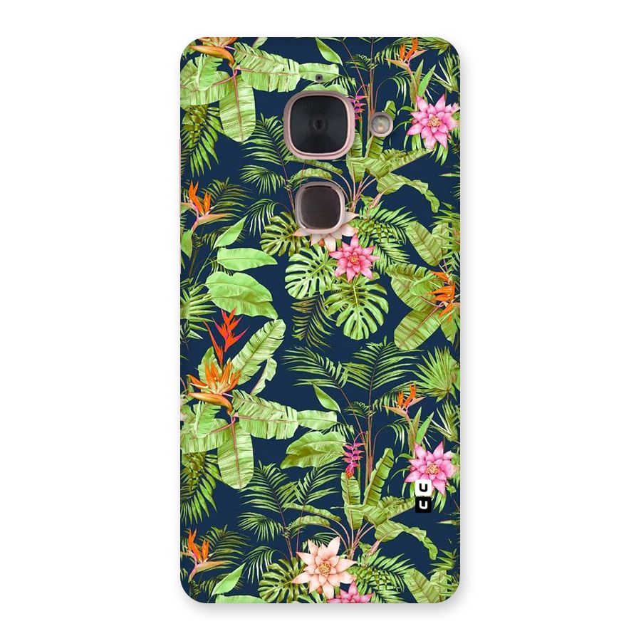 Tiny Flower Leaves Back Case for Le Max 2