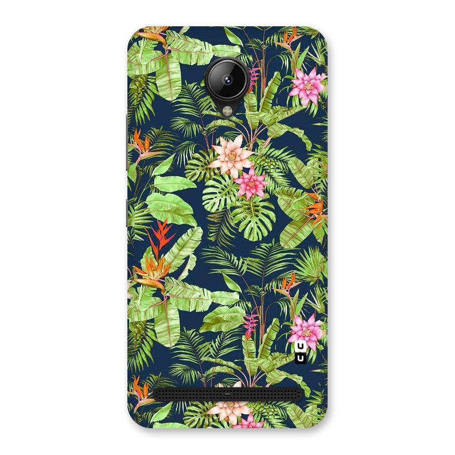 Tiny Flower Leaves Back Case for Lenovo C2