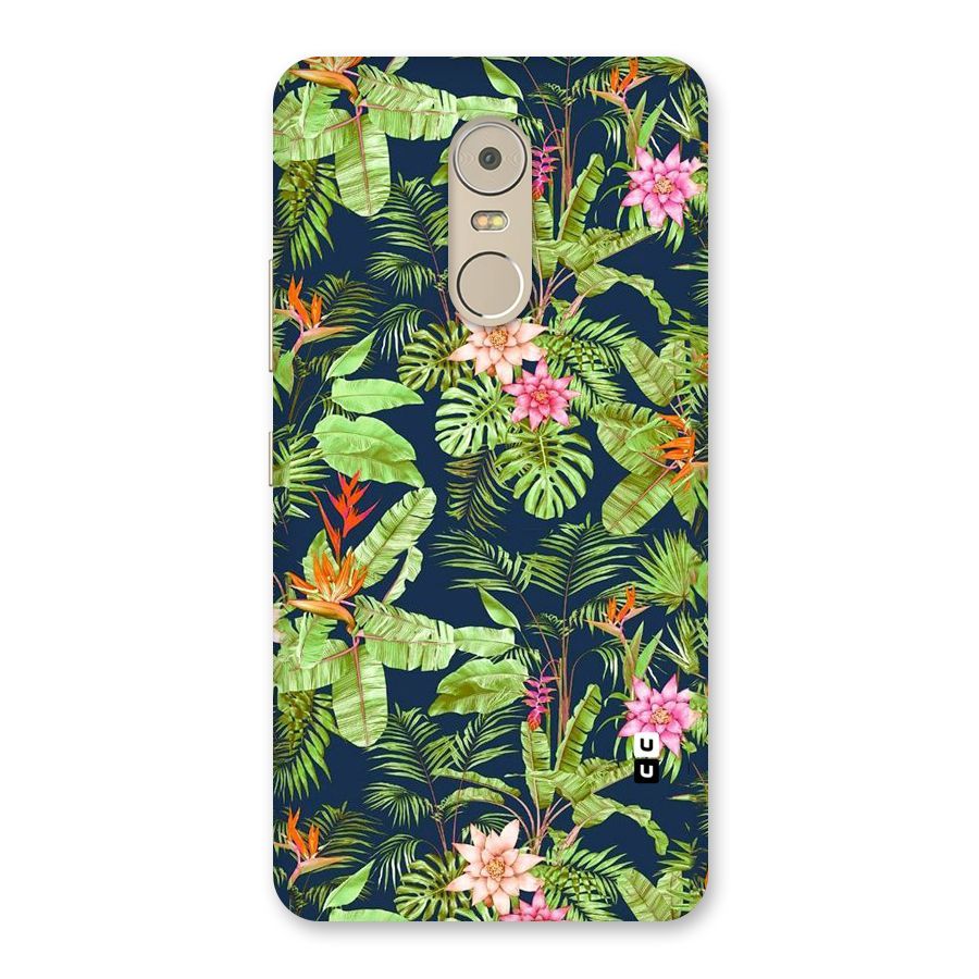 Tiny Flower Leaves Back Case for Lenovo K6 Note