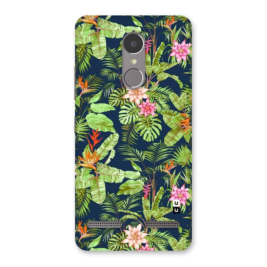 Tiny Flower Leaves Back Case for Lenovo K6 Power