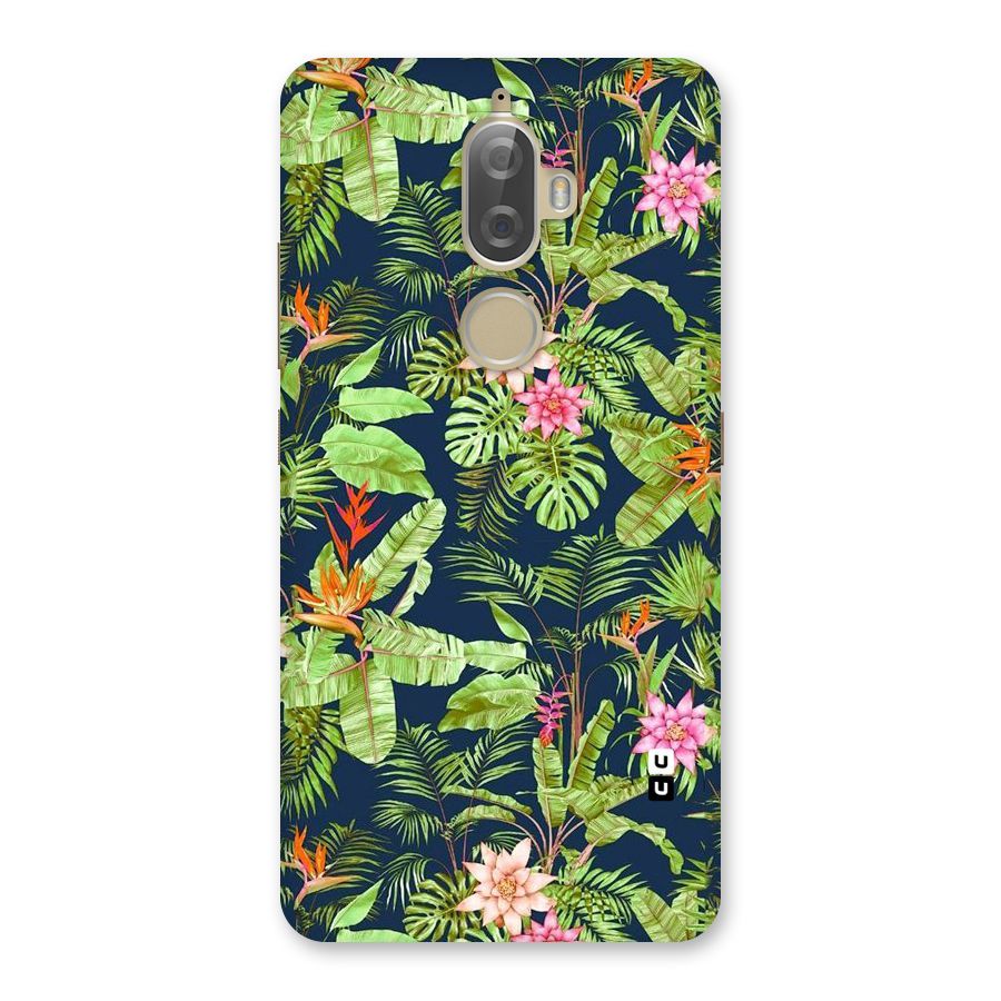 Tiny Flower Leaves Back Case for Lenovo K8 Plus