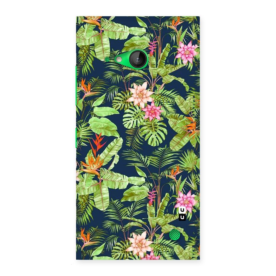 Tiny Flower Leaves Back Case for Lumia 730