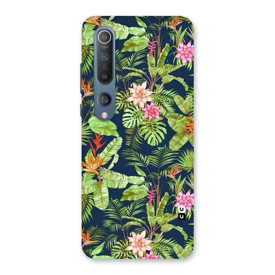 Tiny Flower Leaves Back Case for Mi 10