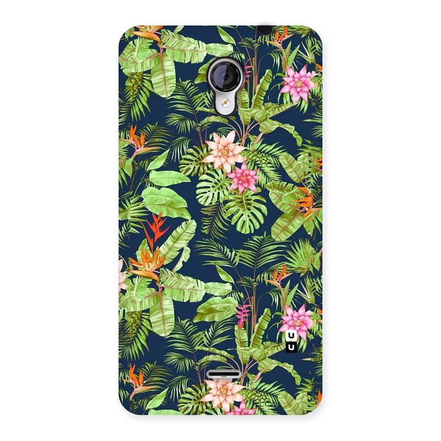 Tiny Flower Leaves Back Case for Micromax Unite 2 A106