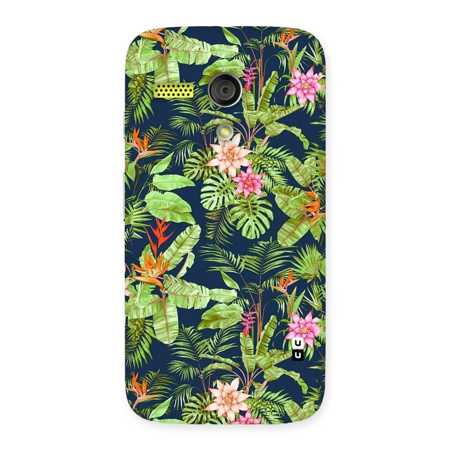Tiny Flower Leaves Back Case for Moto G