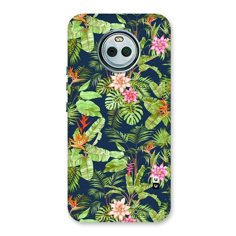 Tiny Flower Leaves Back Case for Moto X4