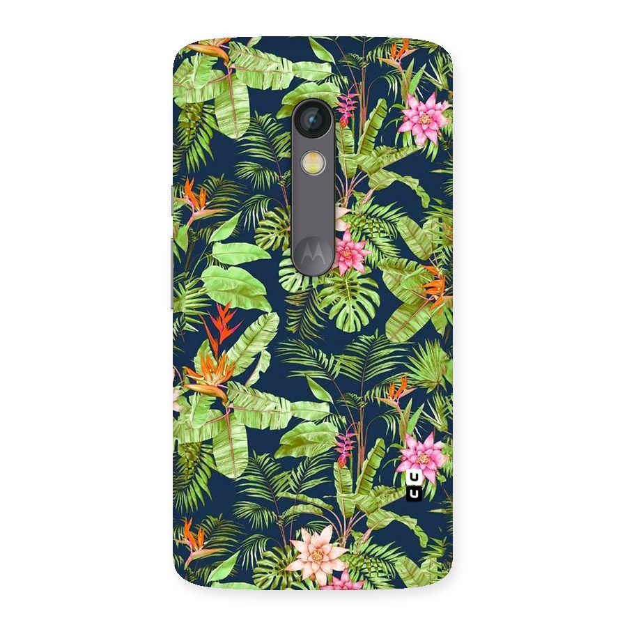 Tiny Flower Leaves Back Case for Moto X Play