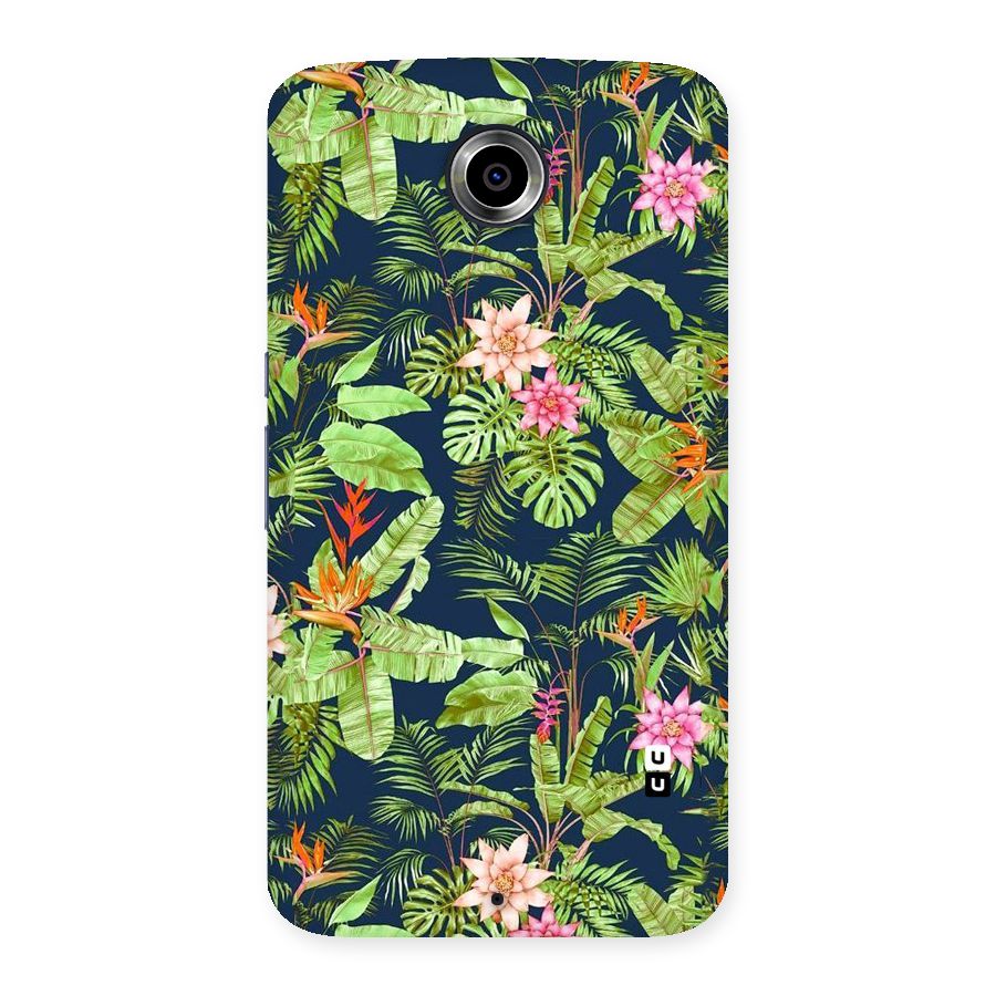 Tiny Flower Leaves Back Case for Nexsus 6