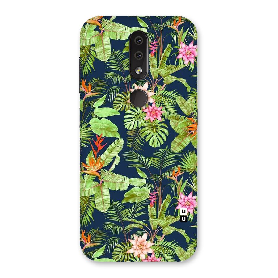 Tiny Flower Leaves Back Case for Nokia 4.2
