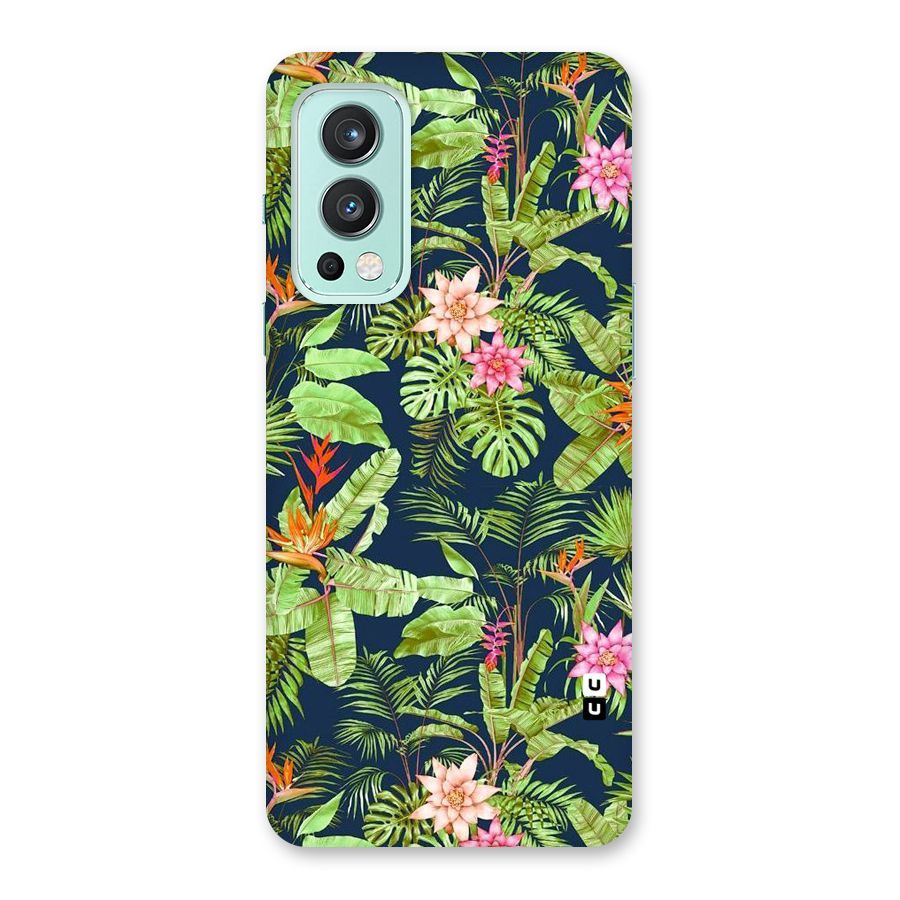 Tiny Flower Leaves Back Case for OnePlus Nord 2 5G