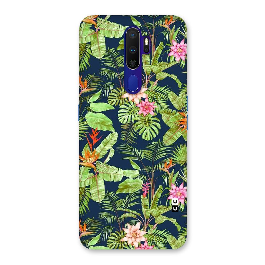Tiny Flower Leaves Back Case for Oppo A9 (2020)