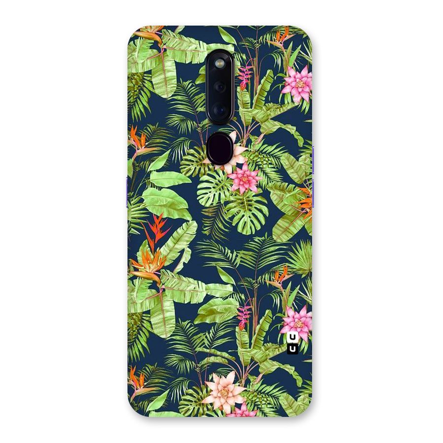 Tiny Flower Leaves Back Case for Oppo F11 Pro