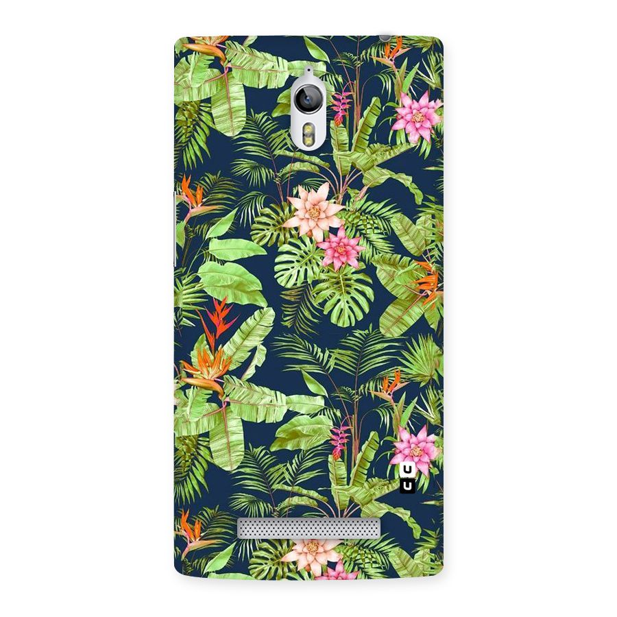 Tiny Flower Leaves Back Case for Oppo Find 7