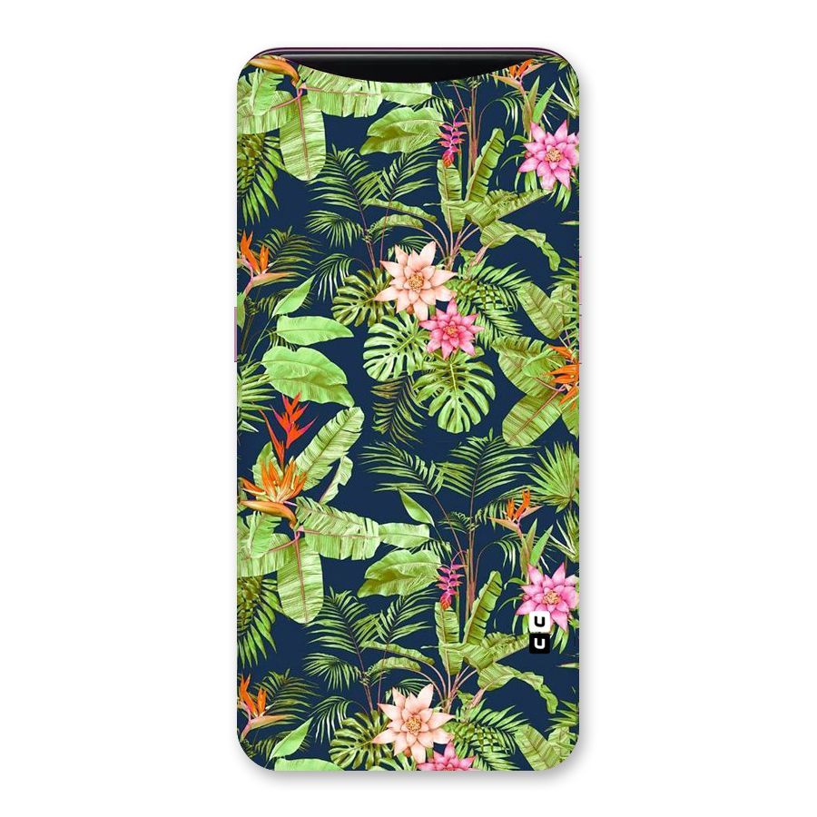 Tiny Flower Leaves Back Case for Oppo Find X