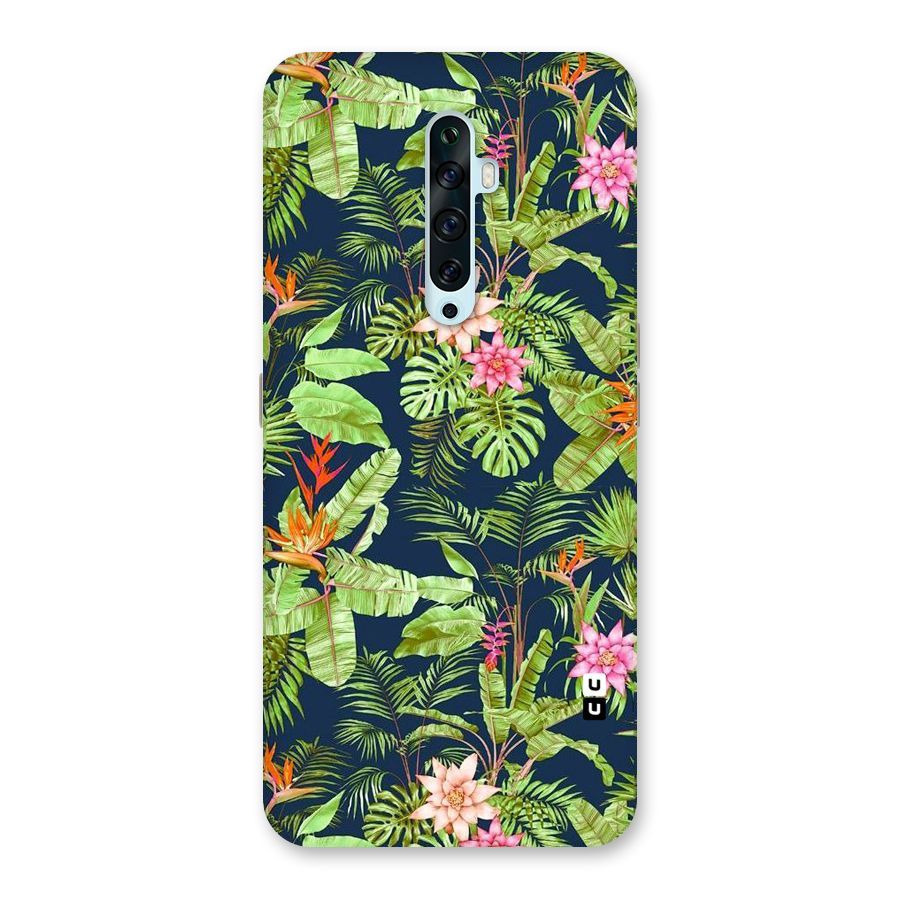 Tiny Flower Leaves Back Case for Oppo Reno2 F