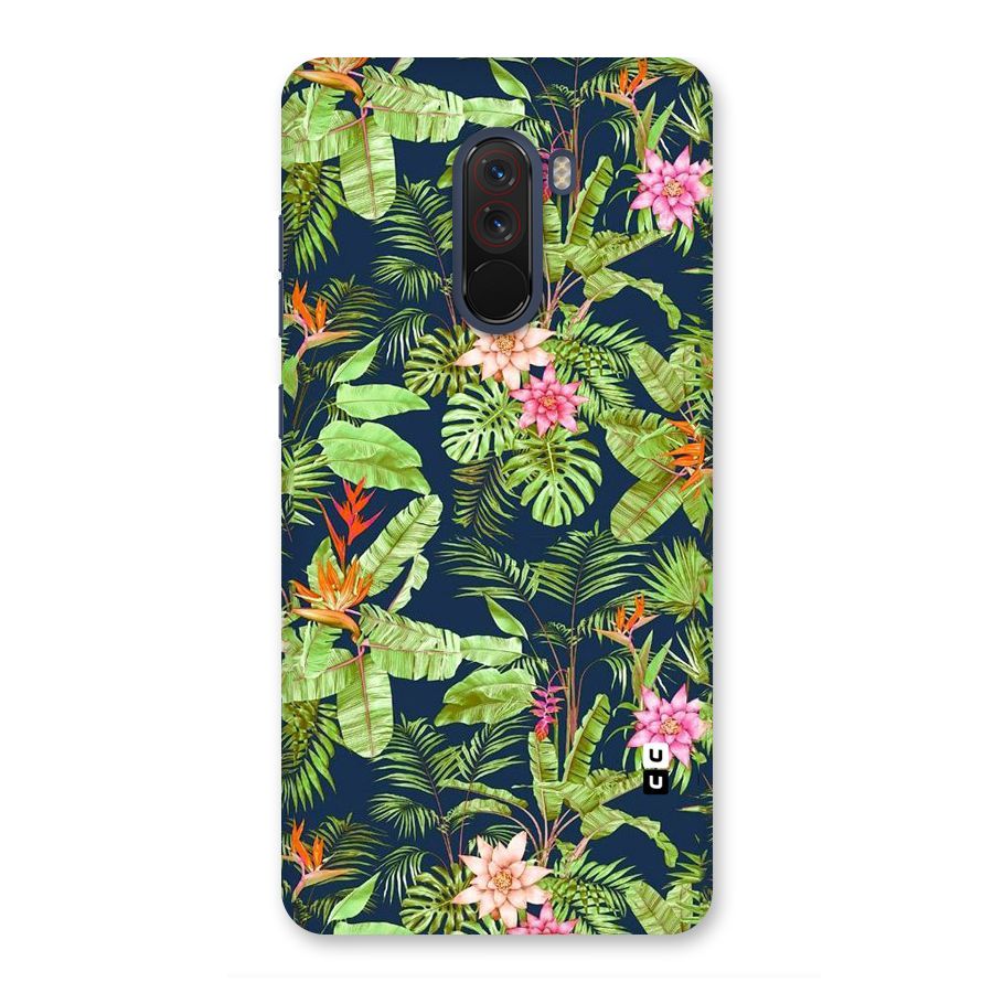 Tiny Flower Leaves Back Case for Poco F1