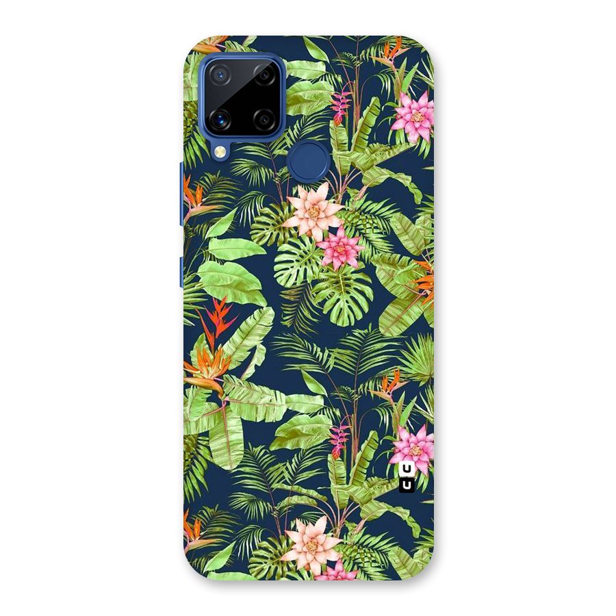 Tiny Flower Leaves Back Case for Realme C12