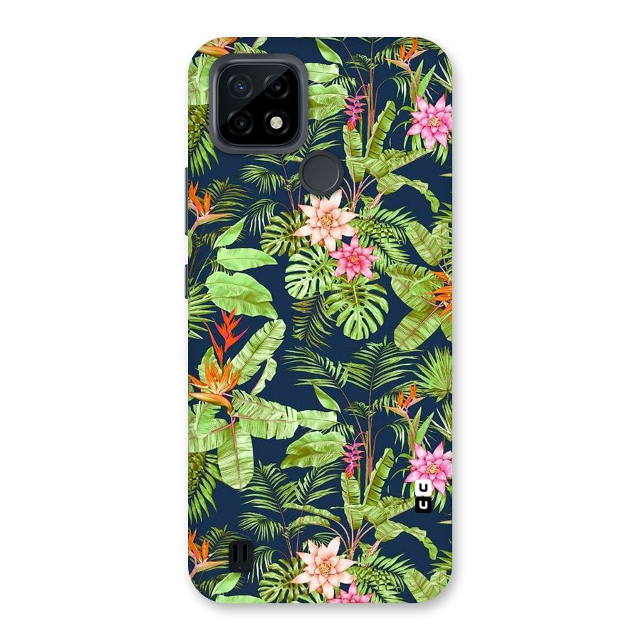 Tiny Flower Leaves Back Case for Realme C21