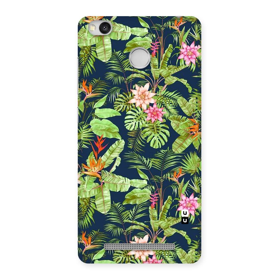 Tiny Flower Leaves Back Case for Redmi 3S Prime
