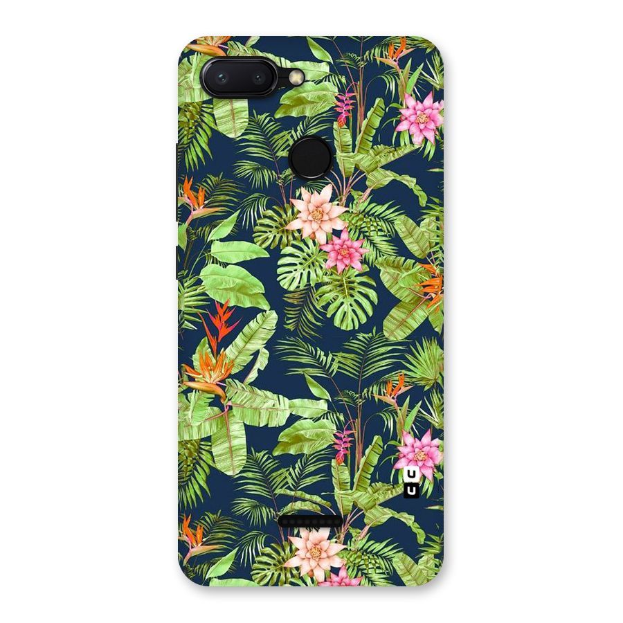 Tiny Flower Leaves Back Case for Redmi 6