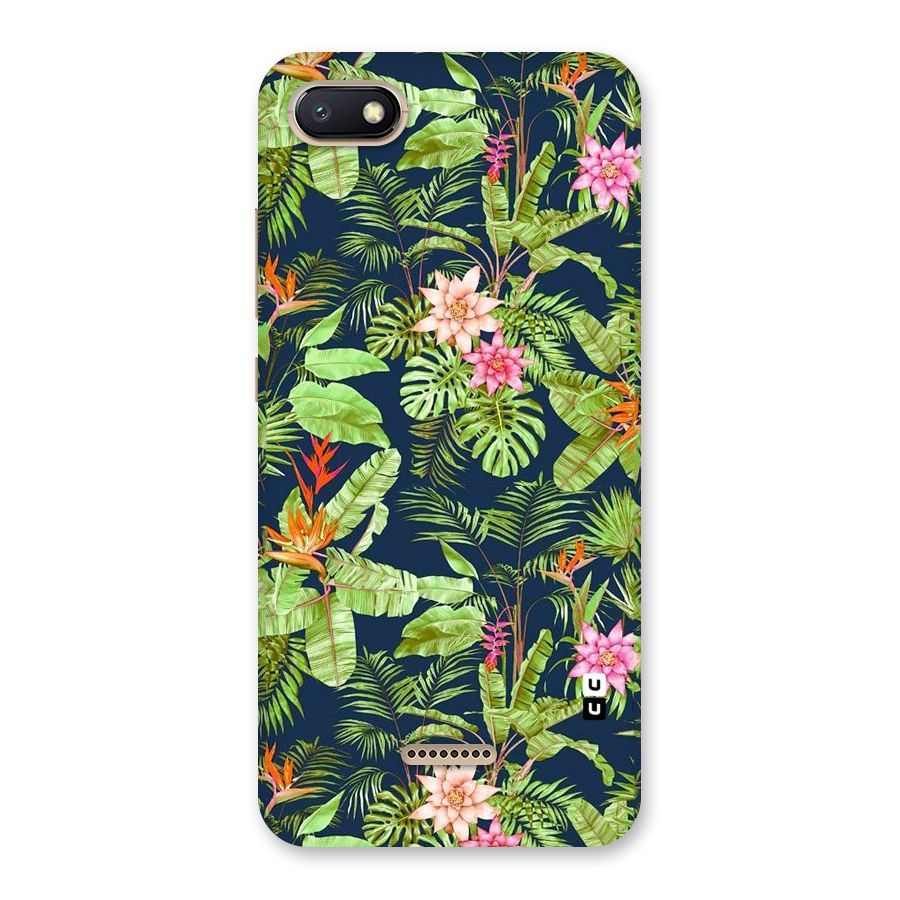 Tiny Flower Leaves Back Case for Redmi 6A