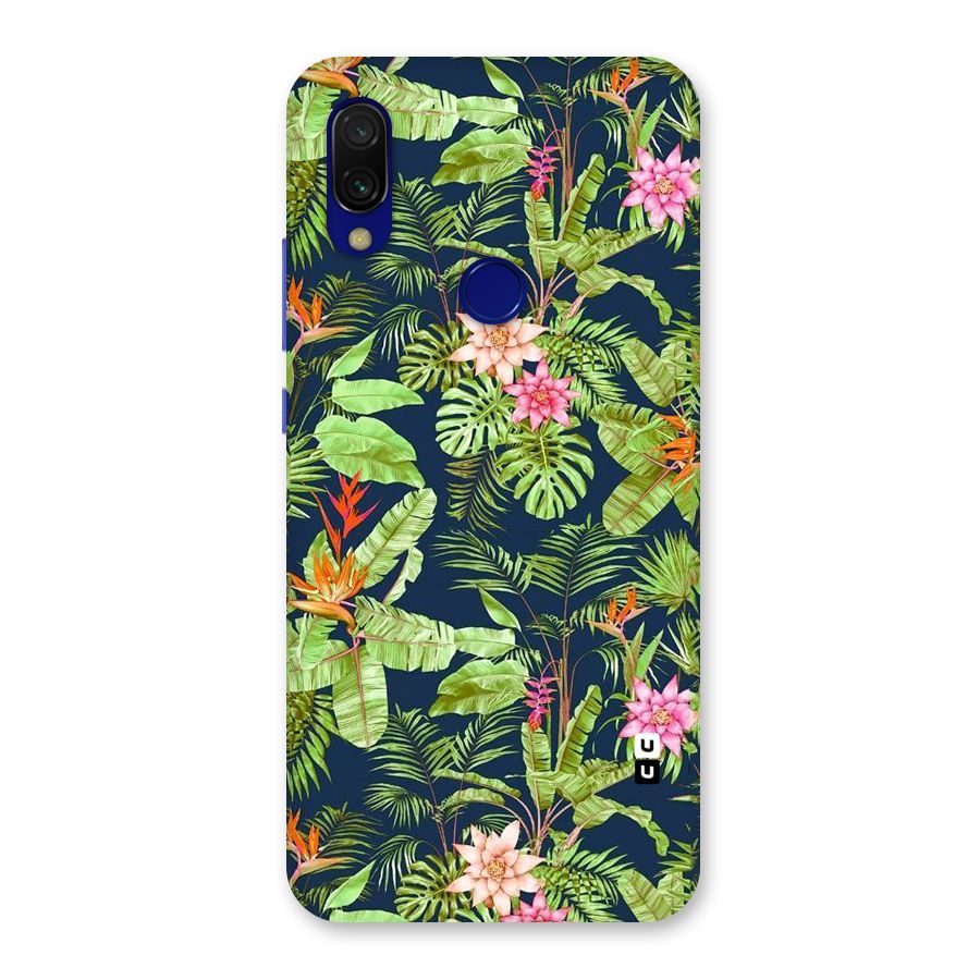 Tiny Flower Leaves Back Case for Redmi 7