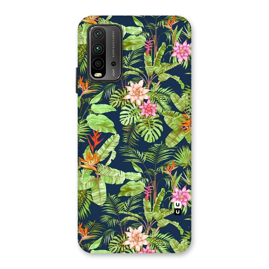 Tiny Flower Leaves Back Case for Redmi 9 Power