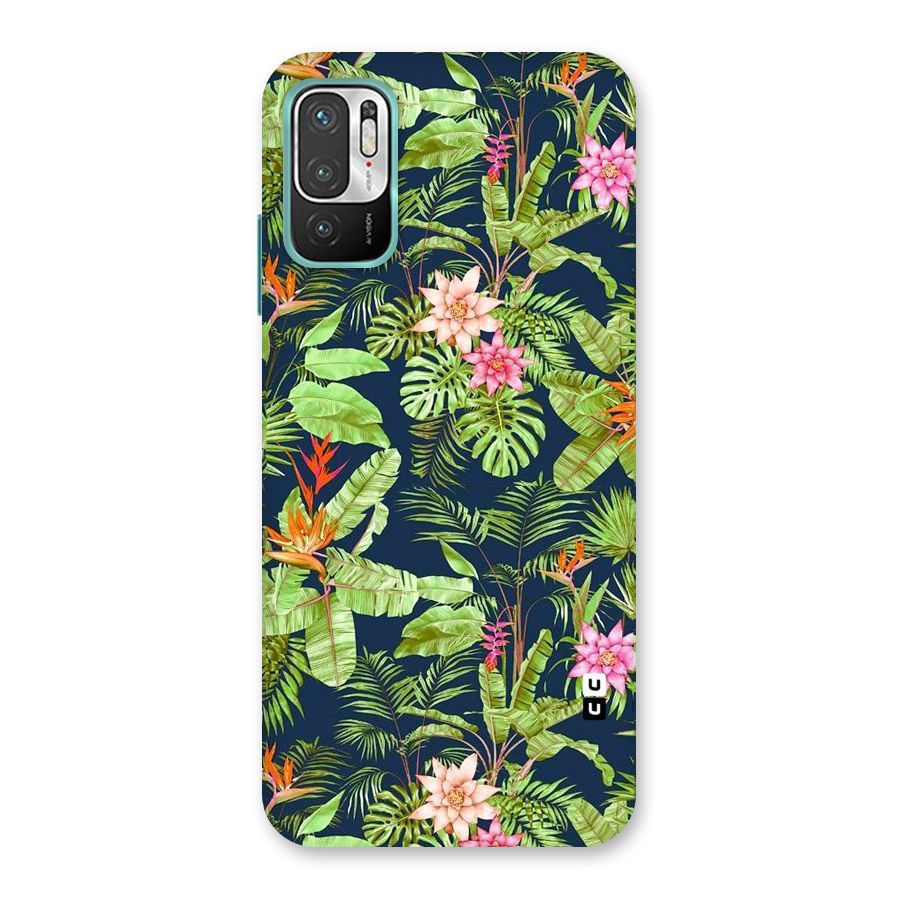 Tiny Flower Leaves Back Case for Redmi Note 10T 5G