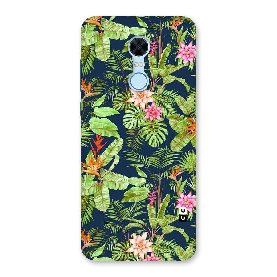 Tiny Flower Leaves Back Case for Redmi Note 5