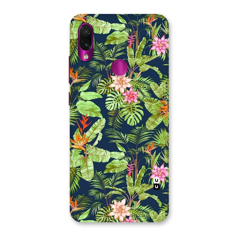 Tiny Flower Leaves Back Case for Redmi Note 7 Pro