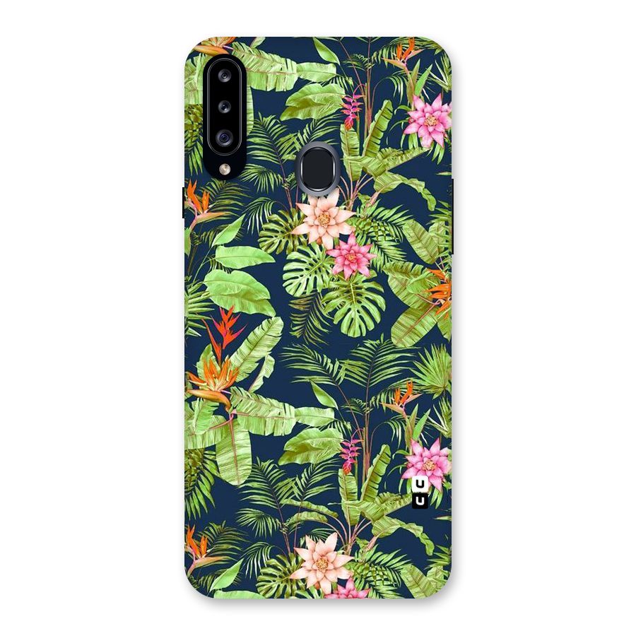 Tiny Flower Leaves Back Case for Samsung Galaxy A20s