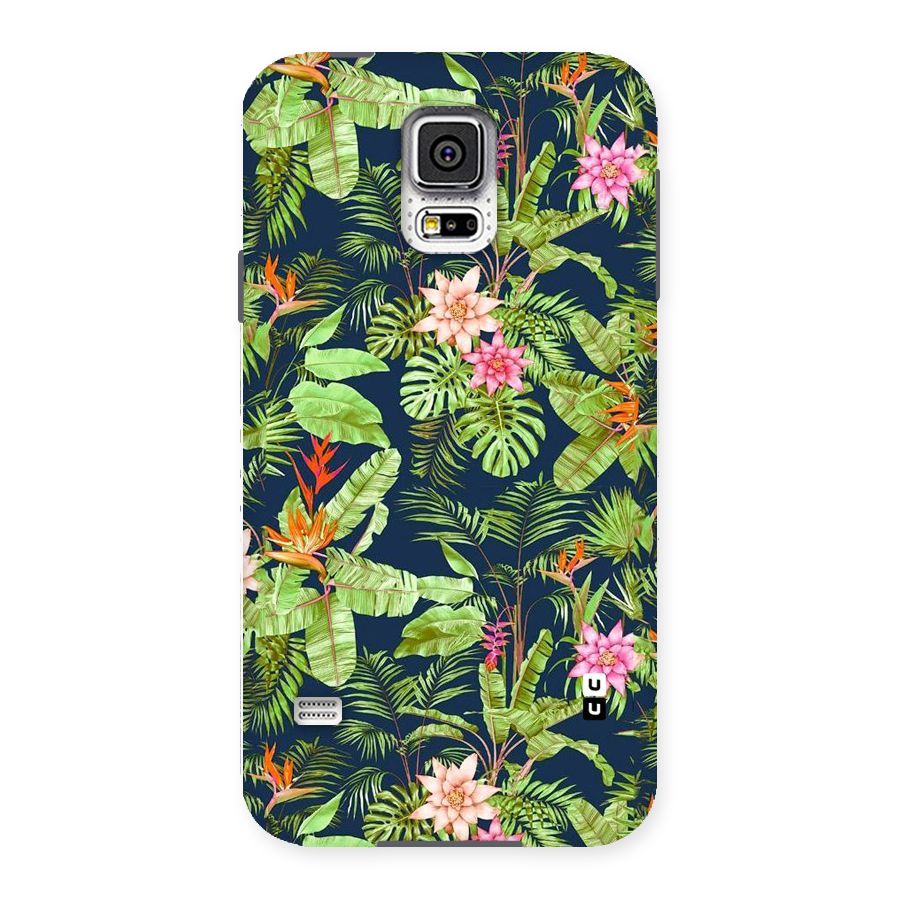 Tiny Flower Leaves Back Case for Samsung Galaxy S5
