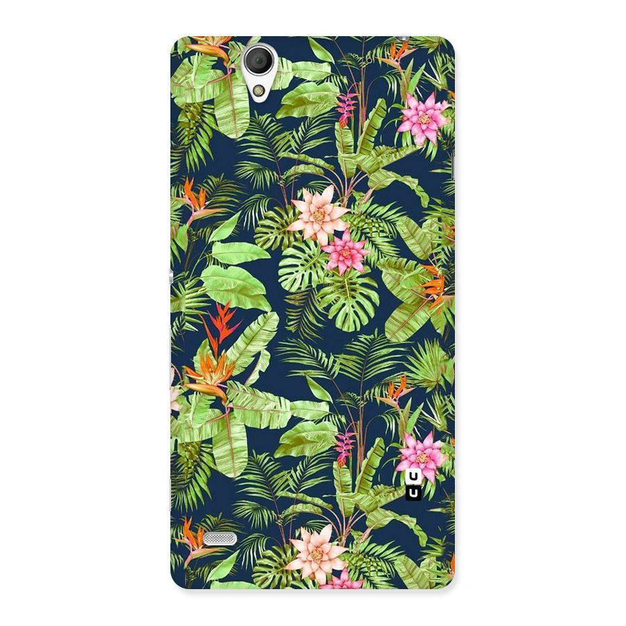 Tiny Flower Leaves Back Case for Sony Xperia C4