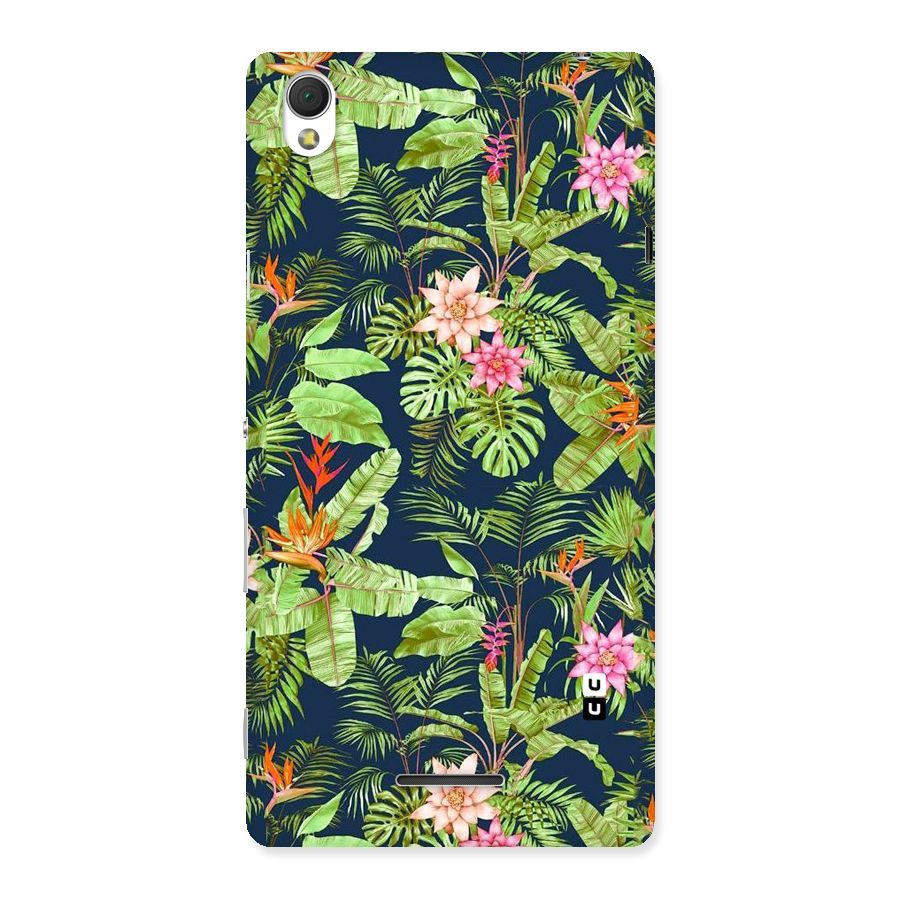 Tiny Flower Leaves Back Case for Sony Xperia T3