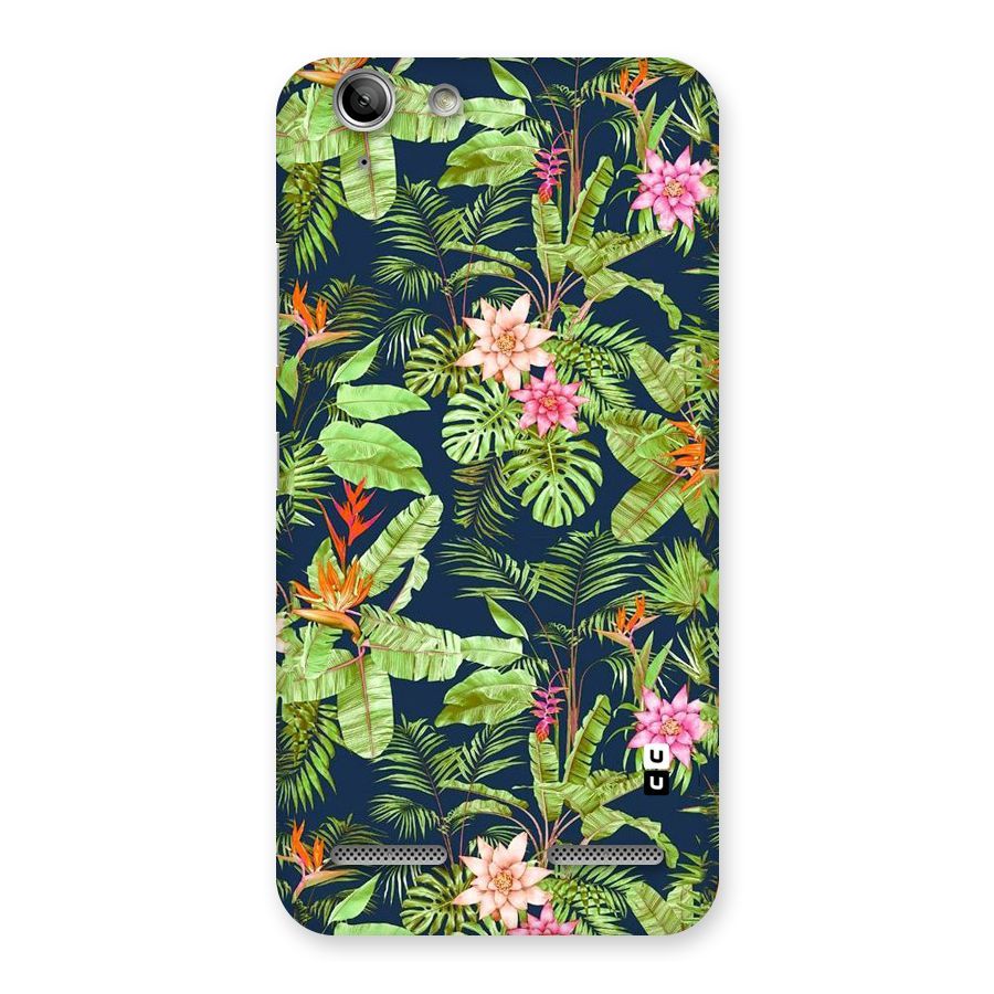 Tiny Flower Leaves Back Case for Vibe K5 Plus