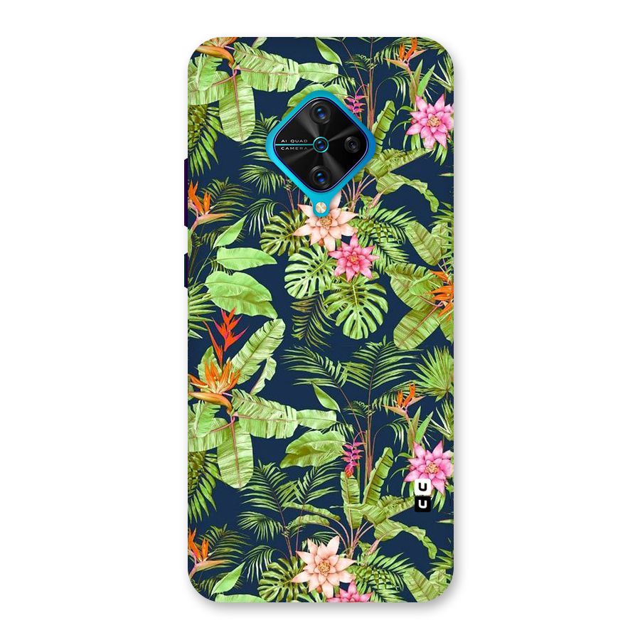 Tiny Flower Leaves Back Case for Vivo S1 Pro