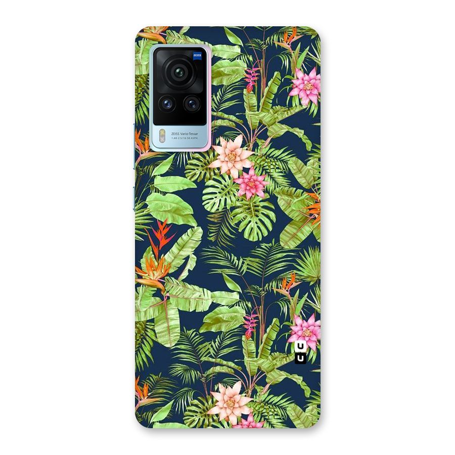 Tiny Flower Leaves Back Case for Vivo X60 Pro