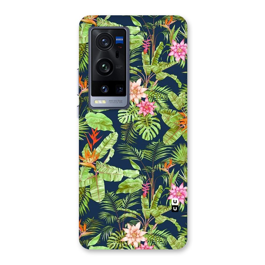 Tiny Flower Leaves Back Case for Vivo X60 Pro Plus